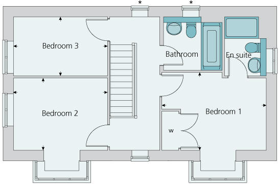 First floor plan