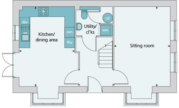 Ground floor plan