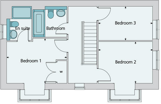 First floor plan