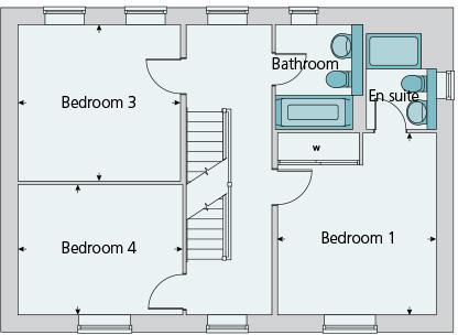 First floor plan