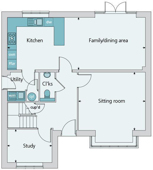 Ground floor plan