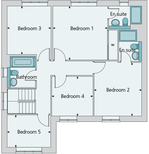 First floor plan