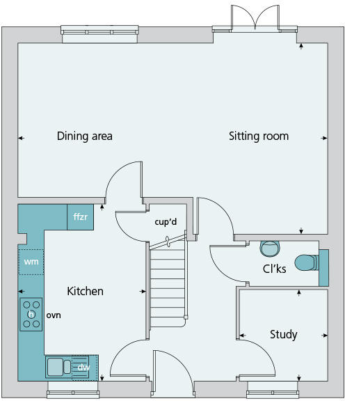 Ground floor plan