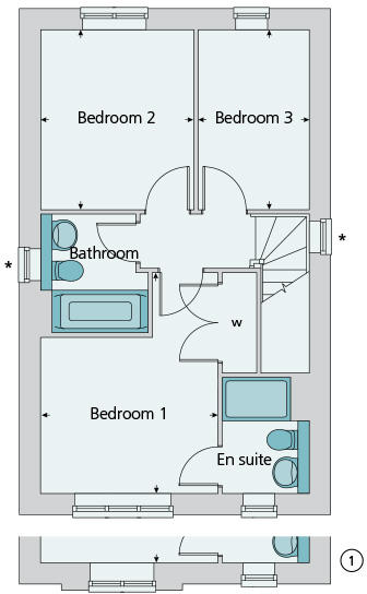 First floor plan