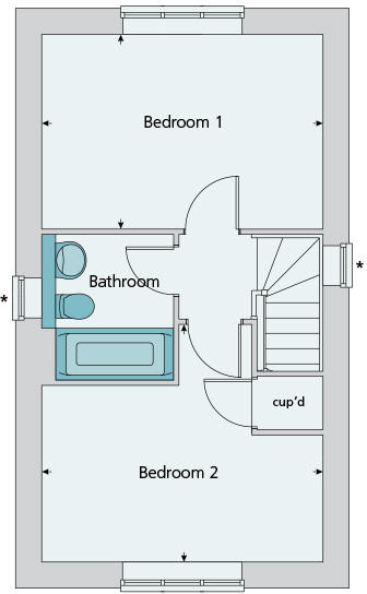 First floor plan