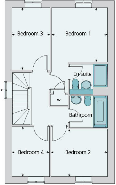 First floor plan