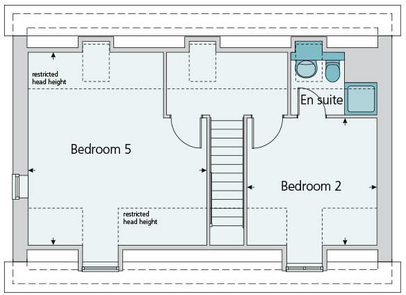 Second floor plan