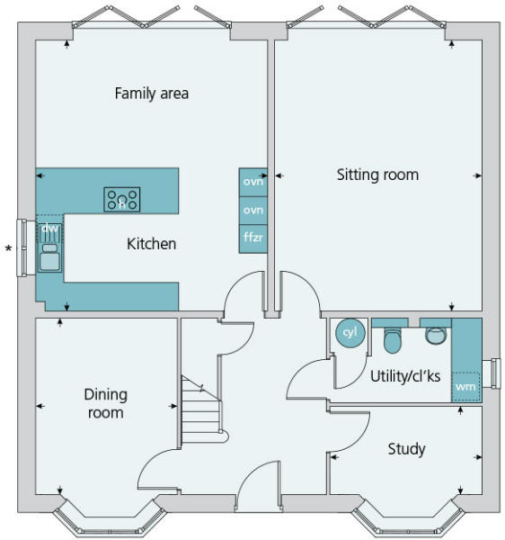 Ground floor plan