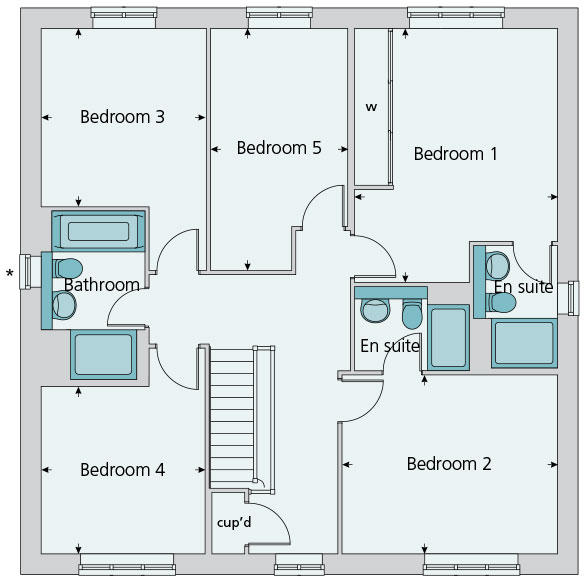 First floor plan