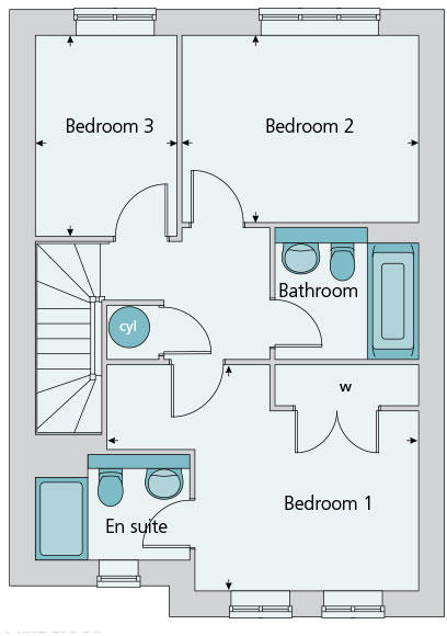 First floor plan
