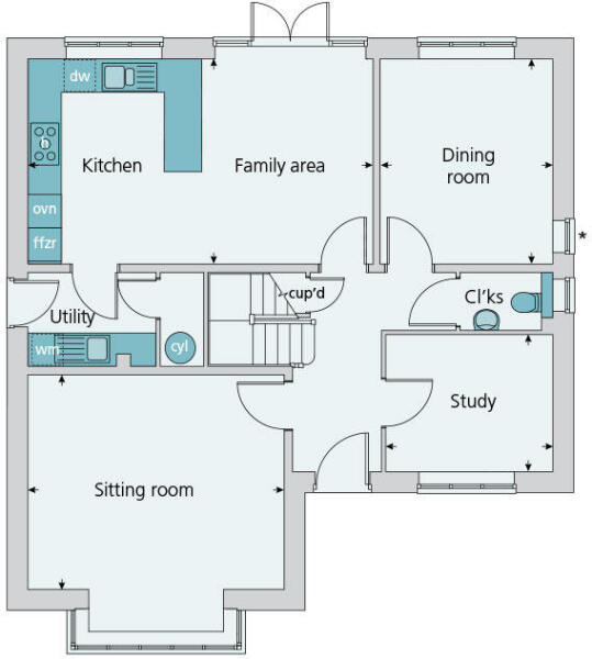 Ground floor plan