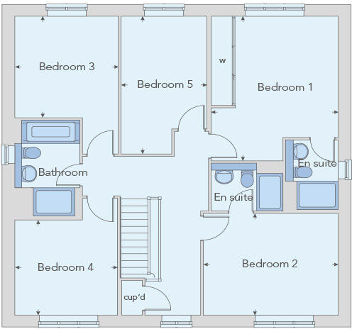 First floor plan