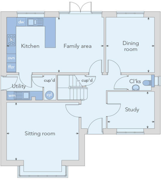 Ground floor plan