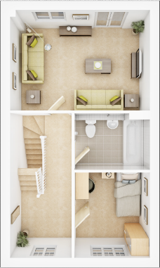 Taylor-Wimpey-Belbury-3-bed-3D-FF-Floorplan