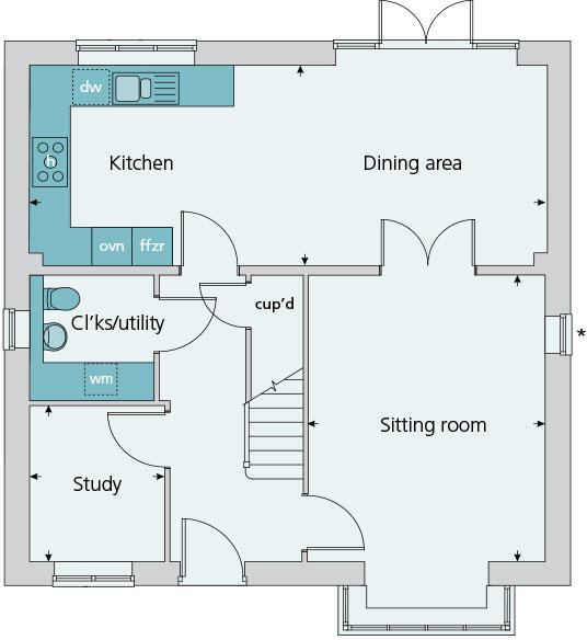 Ground floor plan