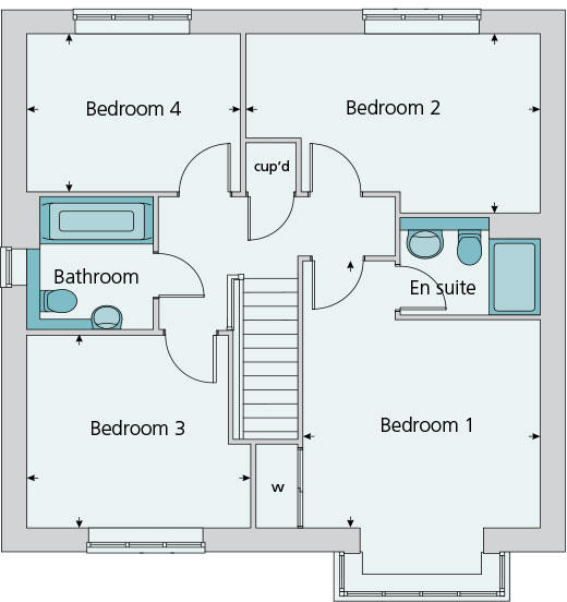 First floor plan