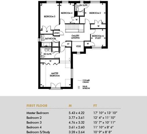 The Melville, First Floor