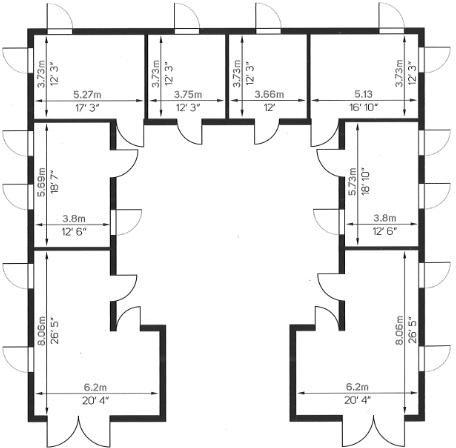 Stables floorplan