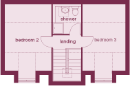 second floor plan