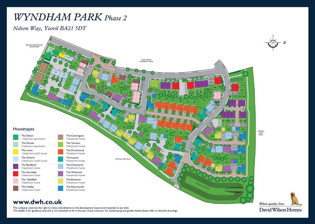 Wyndham Park New Homes Development by David Wilson Homes