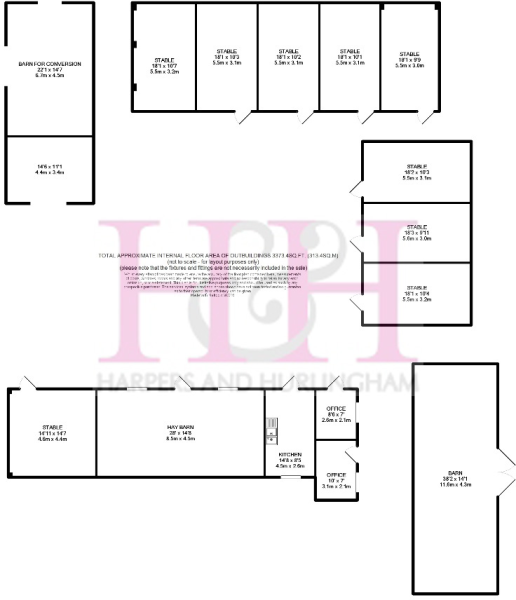 Floor Plan, Outbuildings