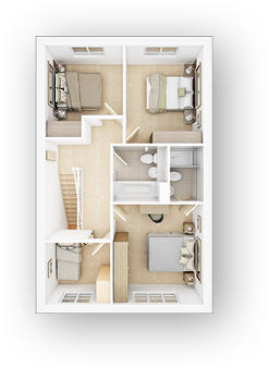 3D-Floorplan-The-Monkford-FF