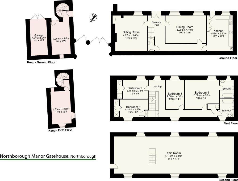 8 bedroom house for sale in Northborough, Peterborough, Cambridgeshire, PE6