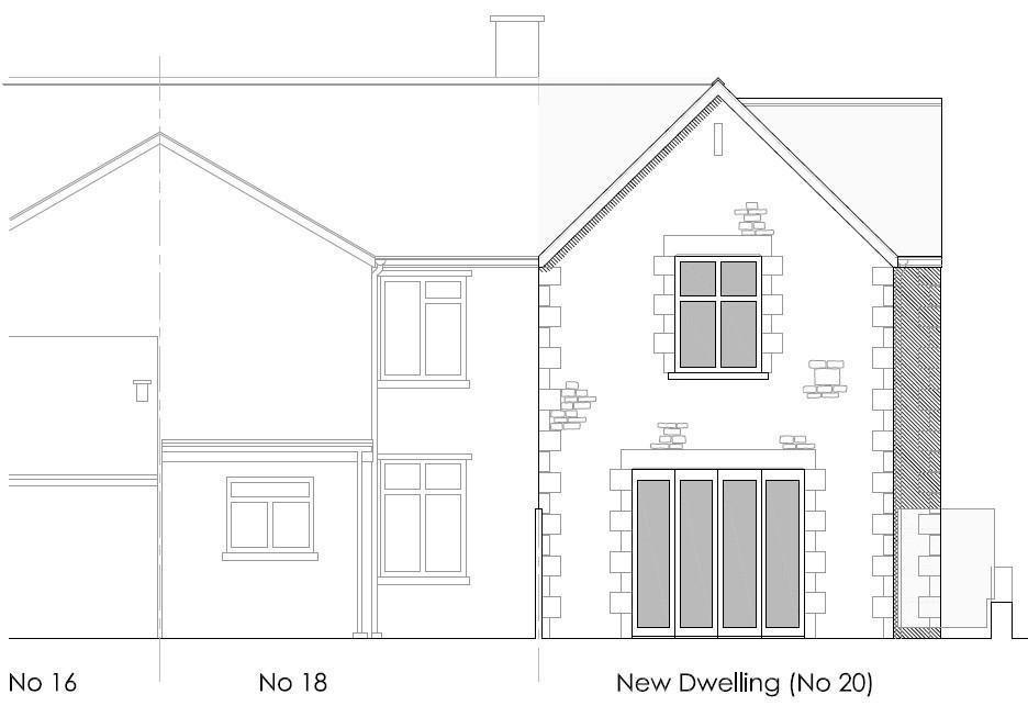 Plot for sale in Unique town centre building plot, full planning