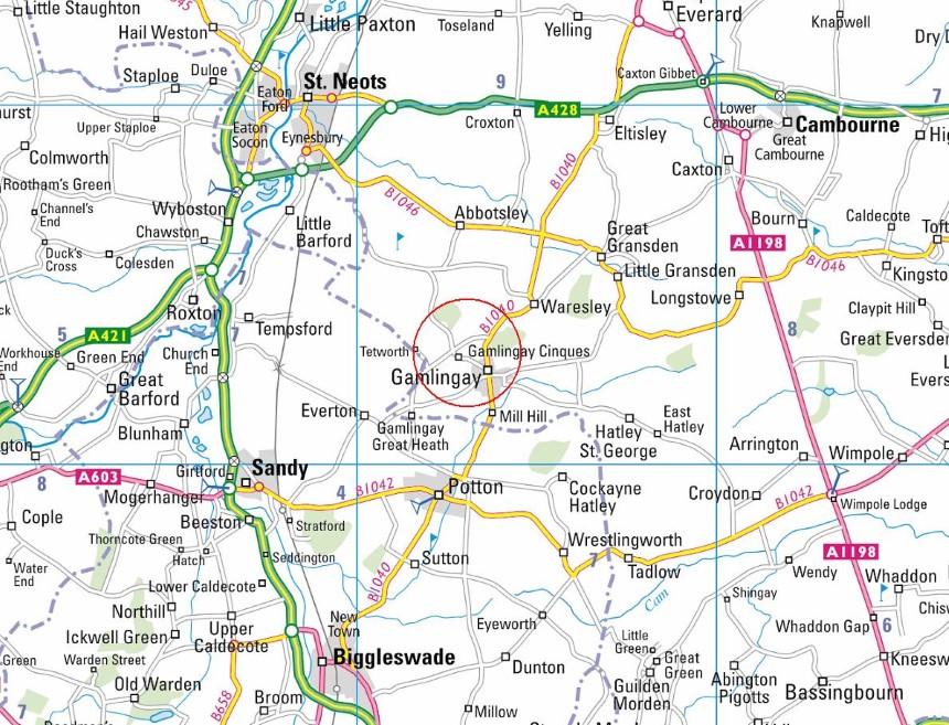 Land for sale in Heath Road, Gamlingay, Sandy, Cambridgeshire, SG19 2JE