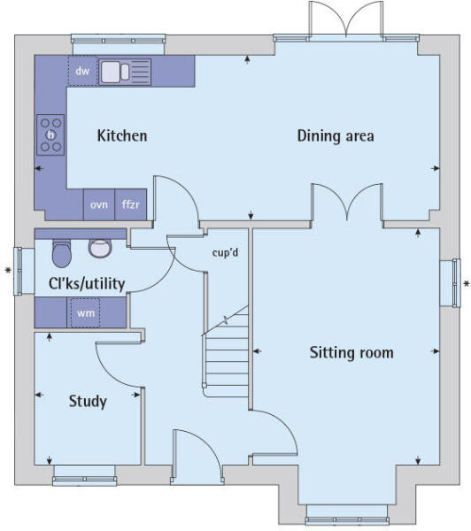 Ground floor plan