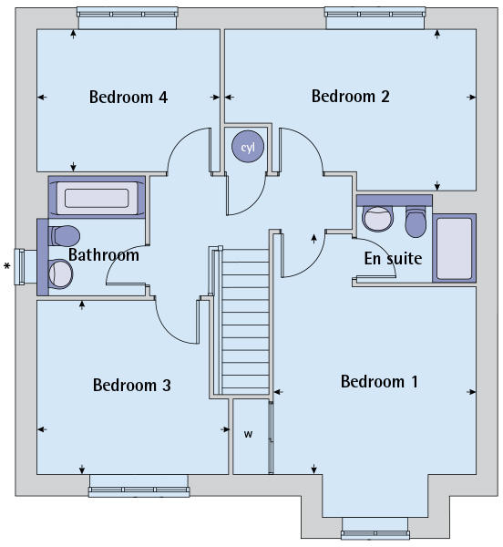 First floor plan