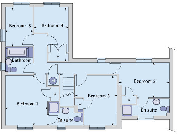 First floor plan