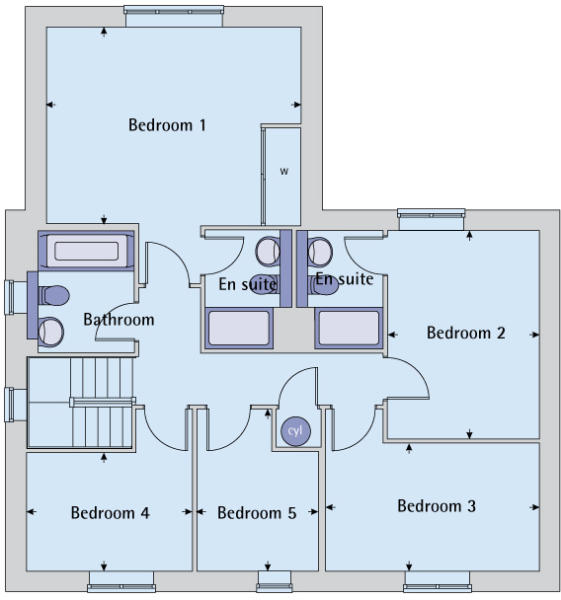 First floor plan