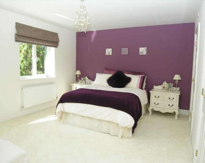 purple and cream bedroom – sistem as corpecol