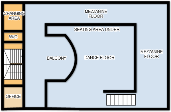 1st Floor Layout