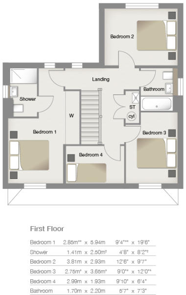 First floor