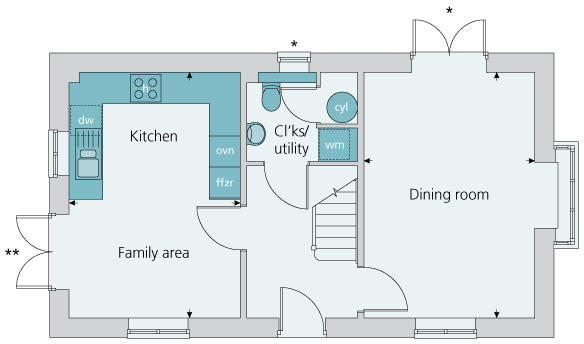 Ground floor plan