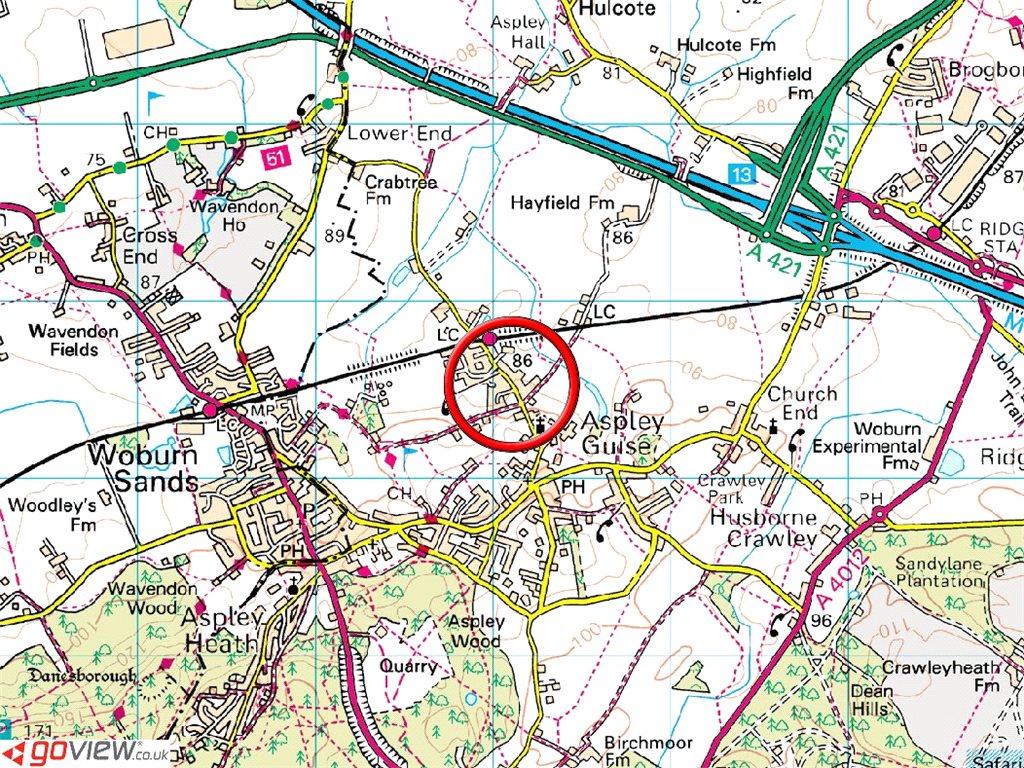 2 bedroom terraced house for sale in Salford Road, Aspley Guise