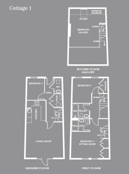 Cottage 1, 2, 4