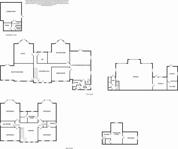 4 bedroom detached house for sale in School Lane, Raithby, Spilsby