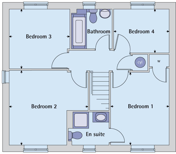 First floor plan