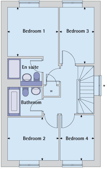 First floor plan