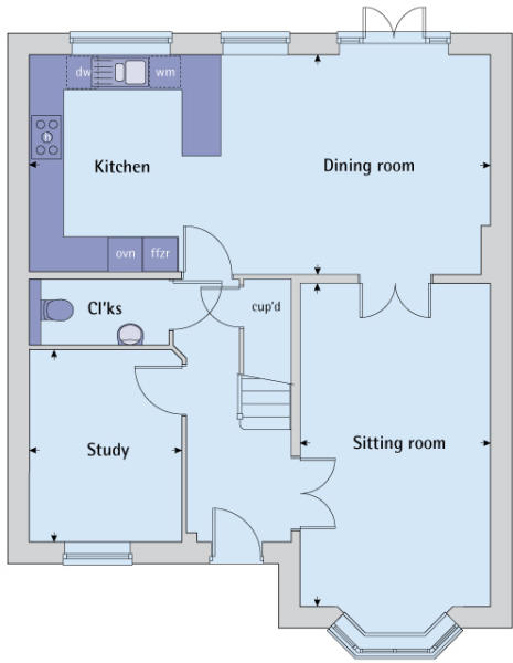 Ground floor plan