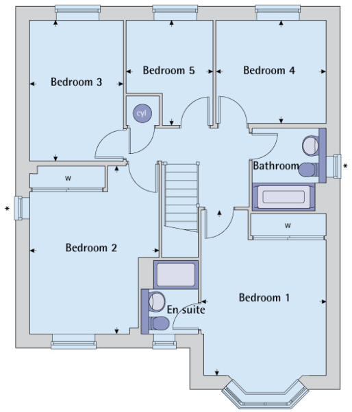 First floor plan