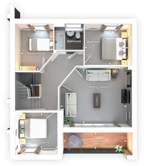 First floor plan