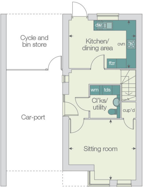 Ground floor plan