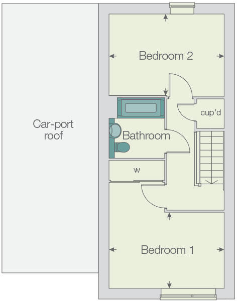 First floor plan