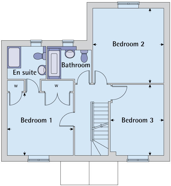 First floor plan