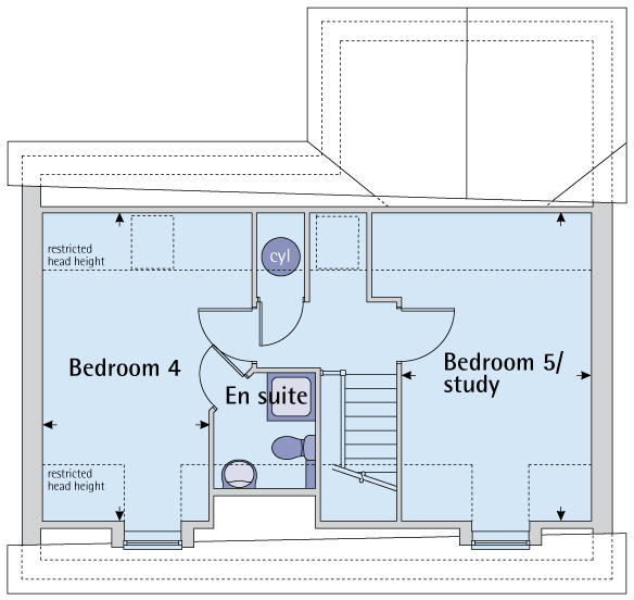 Second floor plan