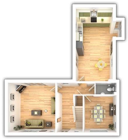 The Langdale - 4 bedroom ground floor plan